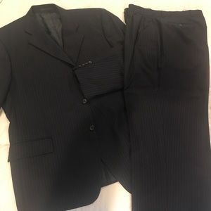 Harold Powell Men’s Suit - Size 46 R, black